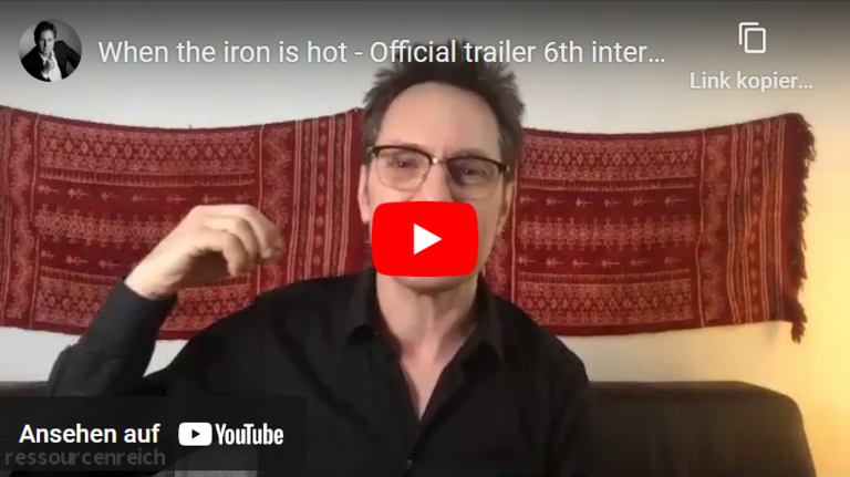 When the iron is hot - Official trailer - 6th international conference of NVR 2021  With Christoph Göttl